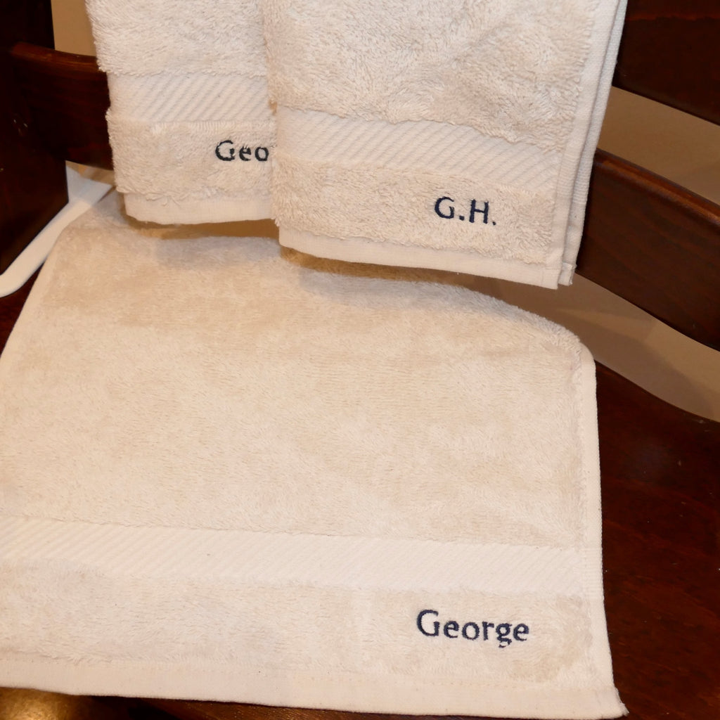 ....Set of 3 Soft Organic Terry Towelling Face Cloths..Ensemble de 3 Serviette éponge et débarbouillette bio....