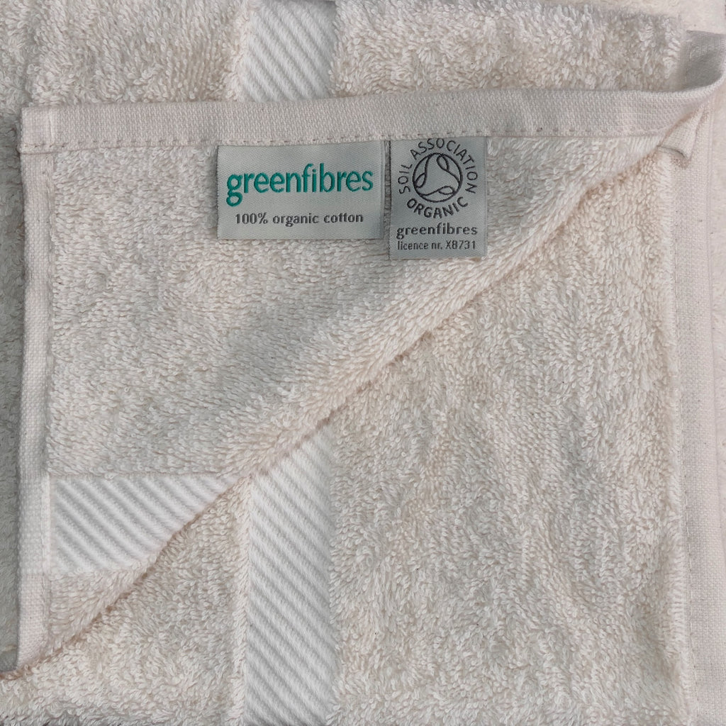 ....Personalised Organic Terry Cotton Hand Towel..Serviette de toilette éponge personnalisés....